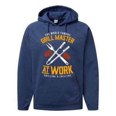 Meat Smoking Meat Grilling Bbq Lovers Dad Bbq Meat Bbq Cute Gift Performance Fleece Hoodie