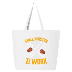 Meat Smoking Meat Grilling Bbq Lovers Dad Bbq Meat Bbq Cute Gift 25L Jumbo Tote