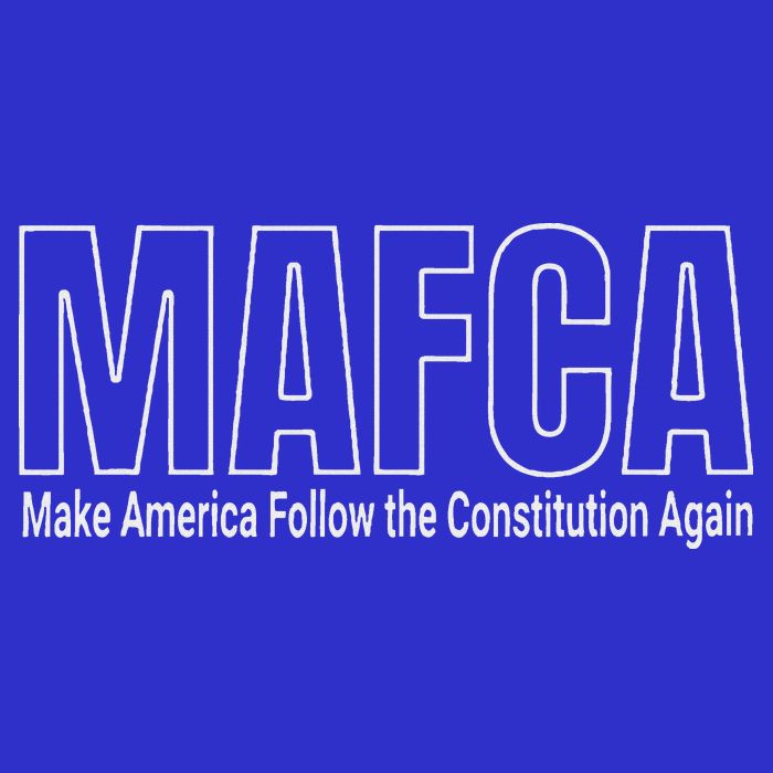 Mafca Satire Maga Common Sense Button