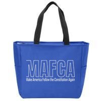 Mafca Satire Maga Common Sense Zip Tote Bag