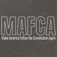 Mafca Satire Maga Common Sense Cotton Canvas Backpack