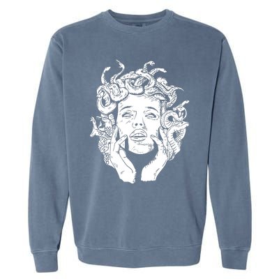 Medusa Snake Garment-Dyed Sweatshirt