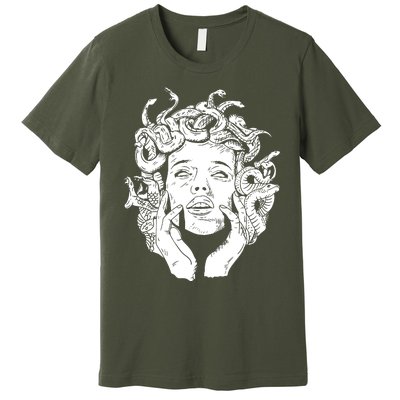 Medusa Snake Premium T-Shirt