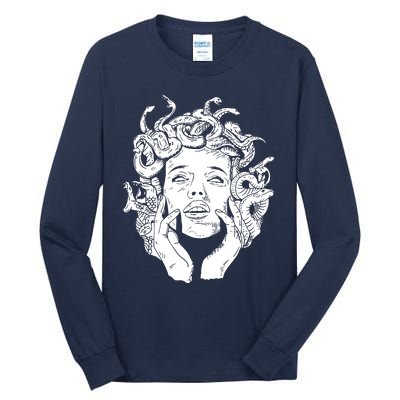 Medusa Snake Tall Long Sleeve T-Shirt