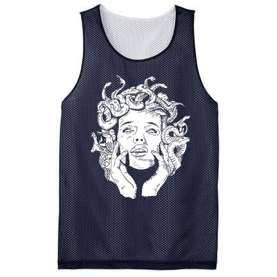 Medusa Snake Mesh Reversible Basketball Jersey Tank