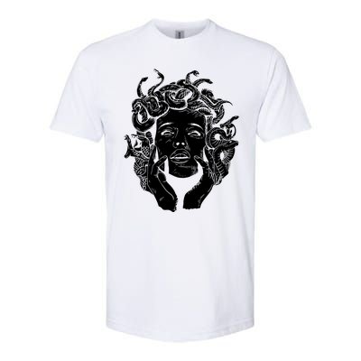 Medusa Snake Softstyle CVC T-Shirt