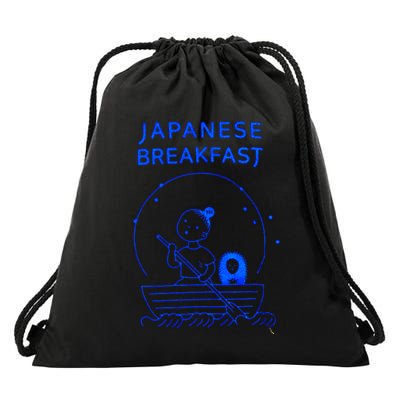 Moon Ship Drawstring Bag