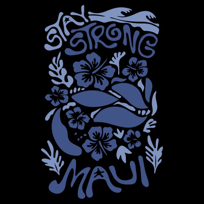 Maui Strong Maui Wildfire Relief Support For Hawaii Fire 16oz Travel Tumbler