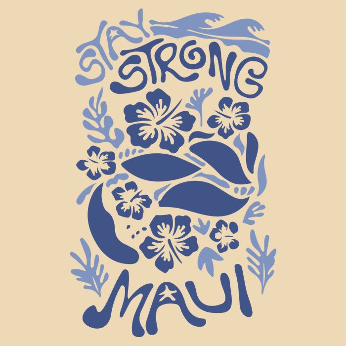 Maui Strong Maui Wildfire Relief Support For Hawaii Fire Bag