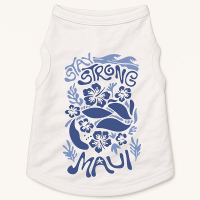 Maui Strong Maui Wildfire Relief Support For Hawaii Fire Doggie Tank