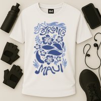 Maui Strong Maui Wildfire Relief Support For Hawaii Fire Performance Shirt