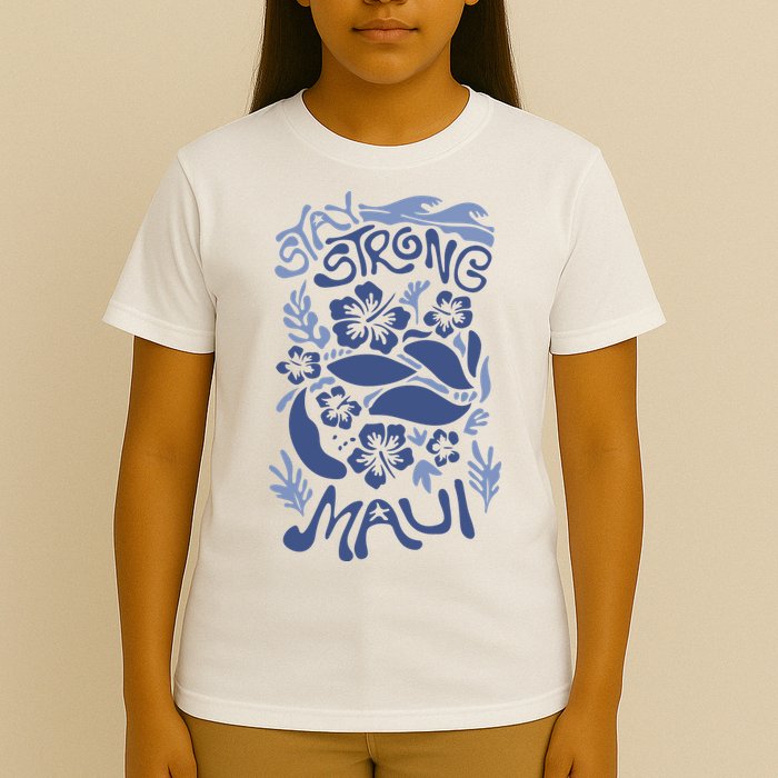 Maui Strong Maui Wildfire Relief Support For Hawaii Fire T-Shirt