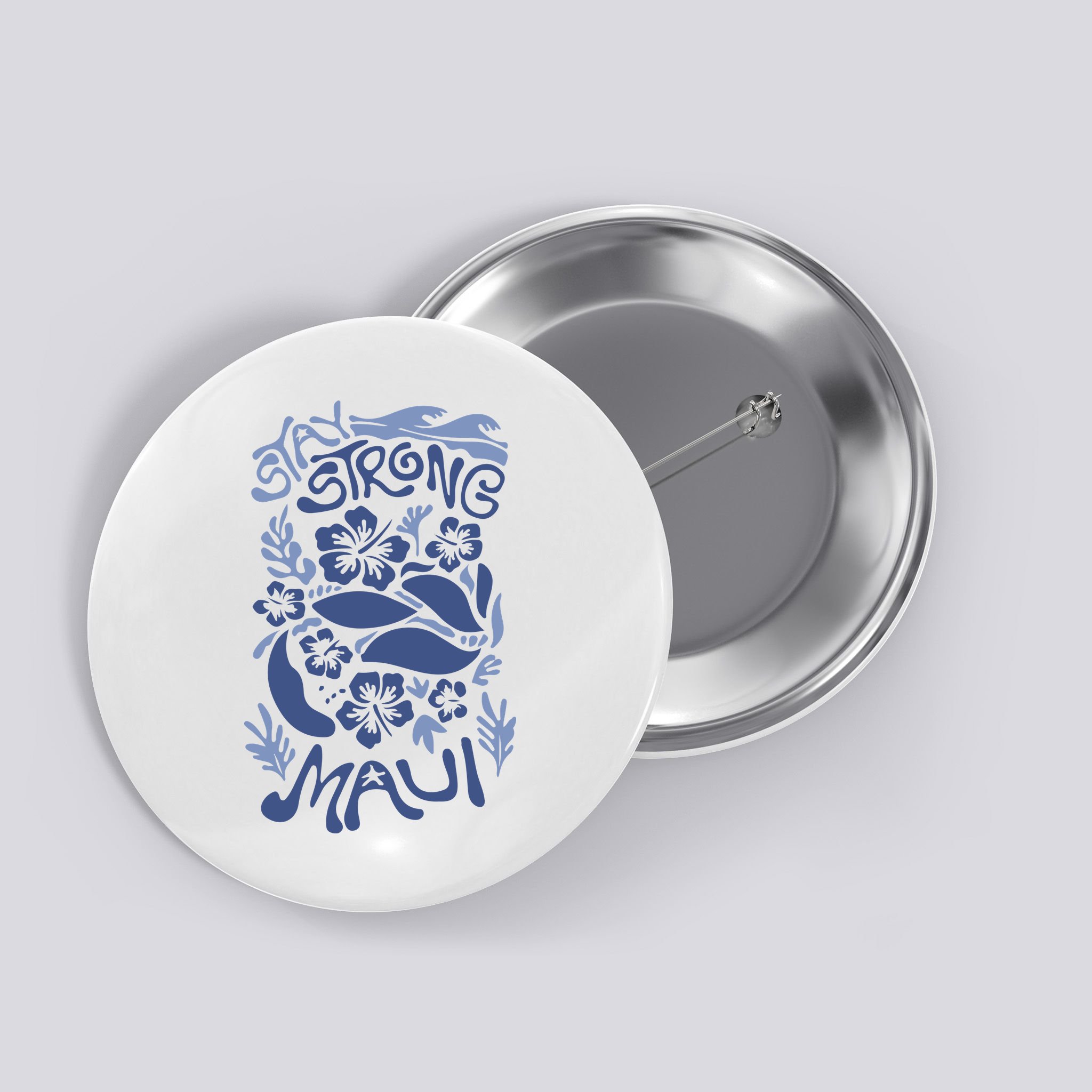 Maui Strong Maui Wildfire Relief Support For Hawaii Fire Button