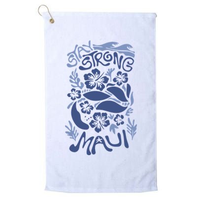 Maui Strong Maui Wildfire Relief Support For Hawaii Fire Golf Towel