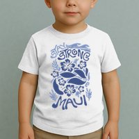 Maui Strong Maui Wildfire Relief Support For Hawaii Fire Toddler T-Shirt