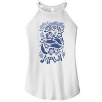 Maui Strong Maui Wildfire Relief Support For Hawaii Fire Women’s Perfect Tri Rocker Tank