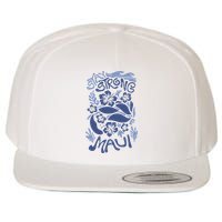 Maui Strong Maui Wildfire Relief Support For Hawaii Fire Wool Snapback Cap