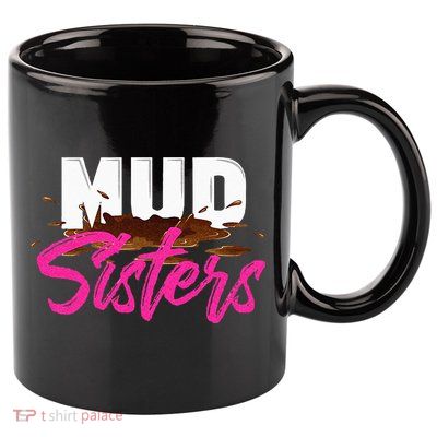 Mud Sisters Mud Girl 11oz C Handle Ceramic Mug