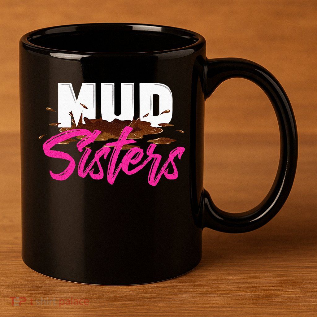Mud Sisters Mud Girl 11oz C Handle Ceramic Mug