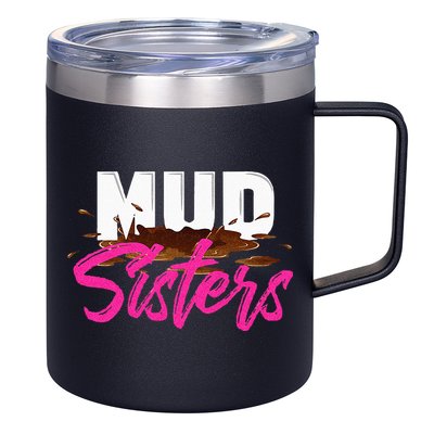 Mud Sisters Mud Girl 12oz Stainless Steel Coffee Mug