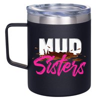 Mud Sisters Mud Girl 12oz Stainless Steel Coffee Mug