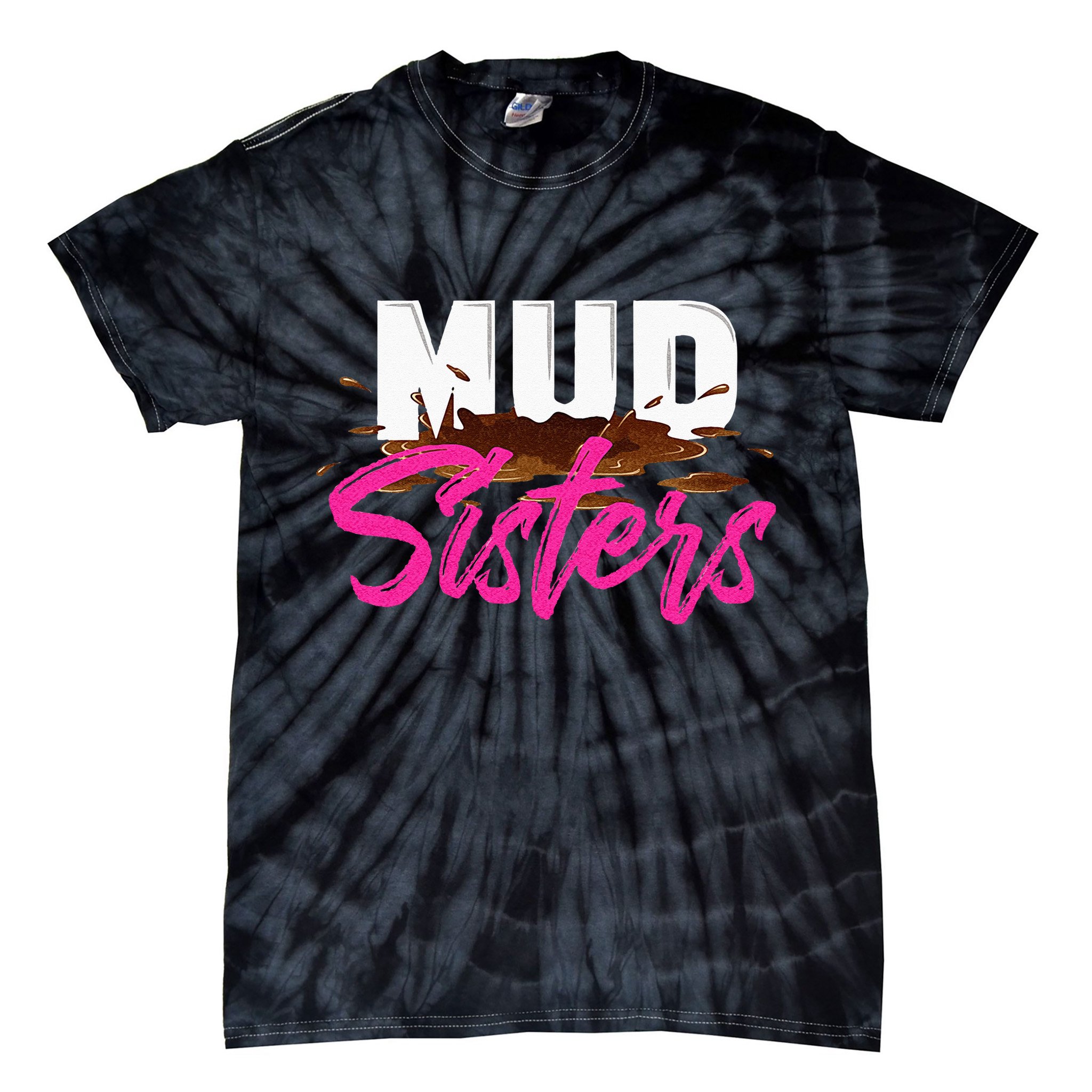 Mud Sisters Mud Girl Tie-Dye T-Shirt