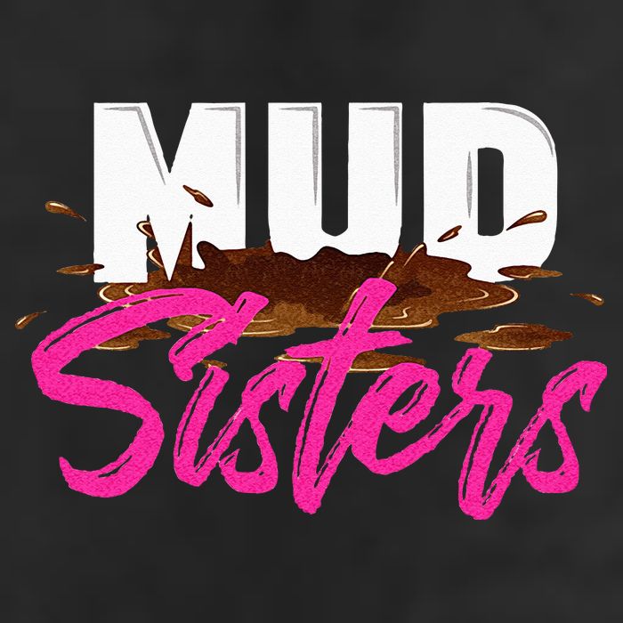 Mud Sisters Mud Girl Golf Towel
