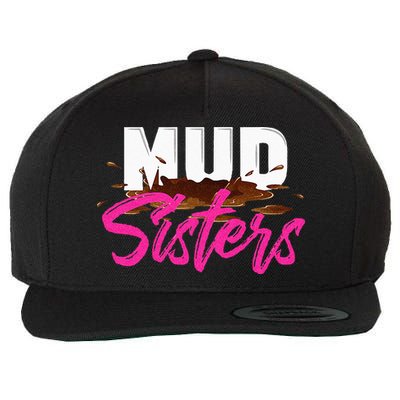 Mud Sisters Mud Girl Wool Snapback Cap