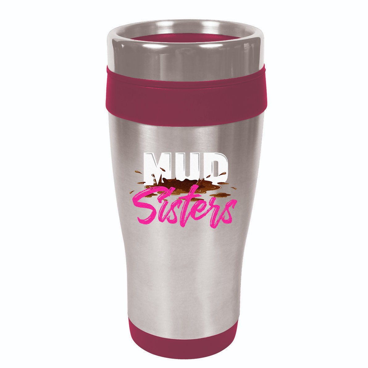 Mud Sisters Mud Girl 16oz Travel Tumbler