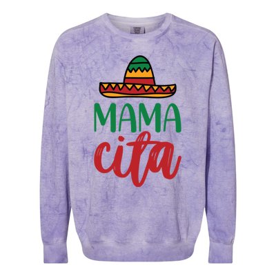 Mamacita S Mamacita Mexican Fiesta Mamacita Gift Colorblast Crewneck Sweatshirt