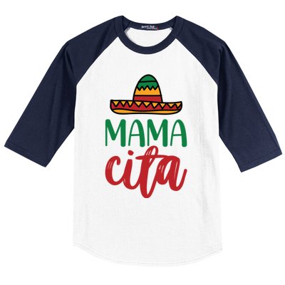 Mamacita S Mamacita Mexican Fiesta Mamacita Gift Baseball Sleeve Shirt