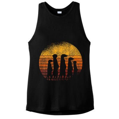 Meerkat Squad Meerkat Ladies PosiCharge Tri-Blend Wicking Tank