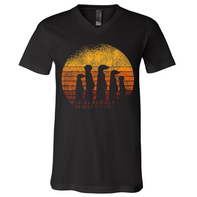 Meerkat Squad Meerkat V-Neck T-Shirt