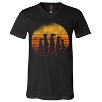 Meerkat Squad Meerkat V-Neck T-Shirt