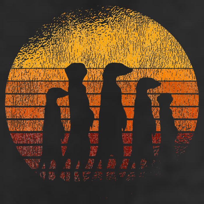 Meerkat Squad Meerkat Golf Towel