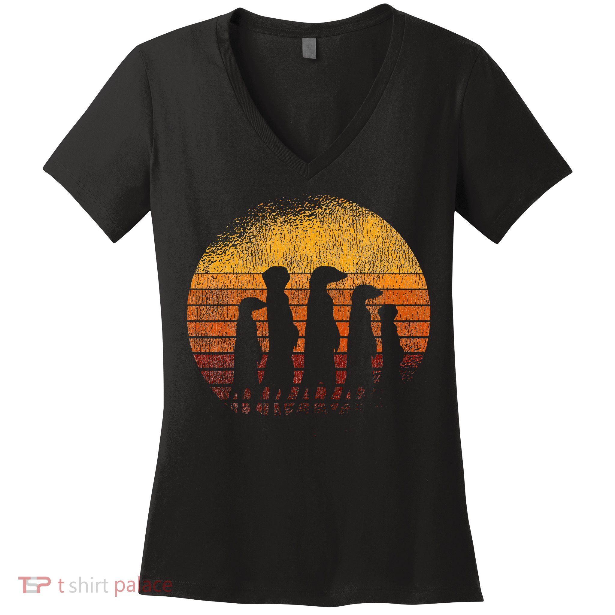 Meerkat Squad Meerkat Women's V-Neck T-Shirt