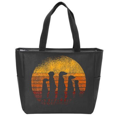 Meerkat Squad Meerkat Zip Tote Bag