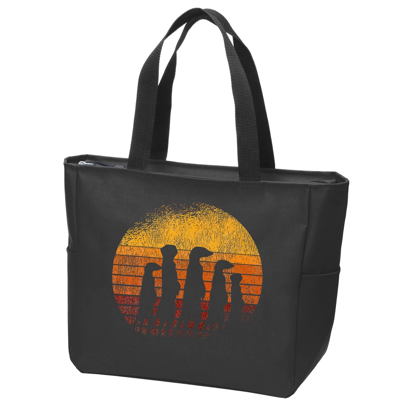 Meerkat Squad Meerkat Zip Tote Bag
