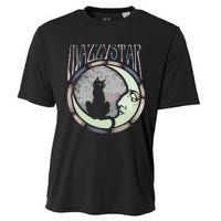 Mazzy Star Moon And Cat Cooling Performance Crew T-Shirt