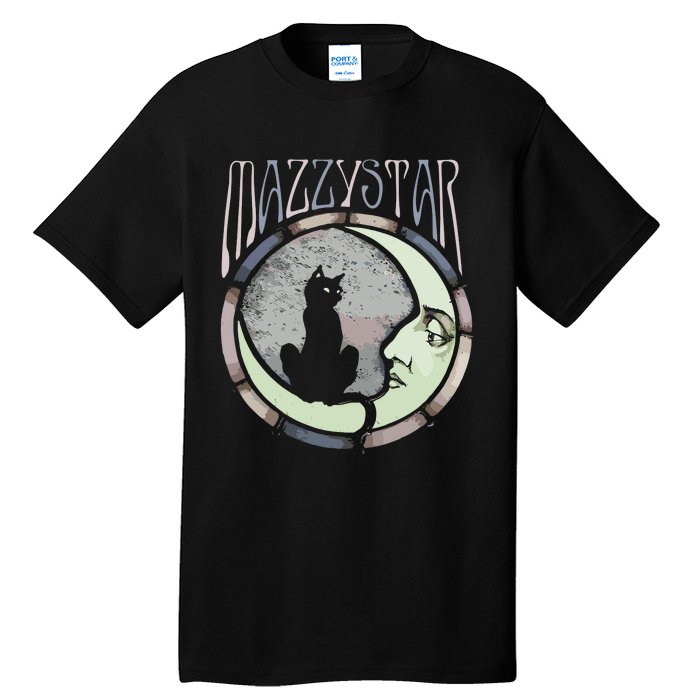 Mazzy Star Moon And Cat Tall T-Shirt