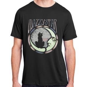 Mazzy Star Moon And Cat Adult ChromaSoft Performance T-Shirt