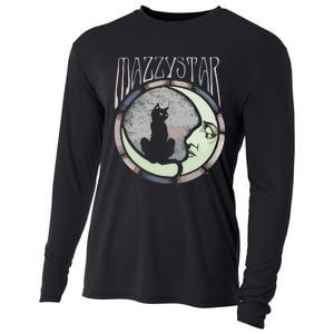 Mazzy Star Moon And Cat Cooling Performance Long Sleeve Crew