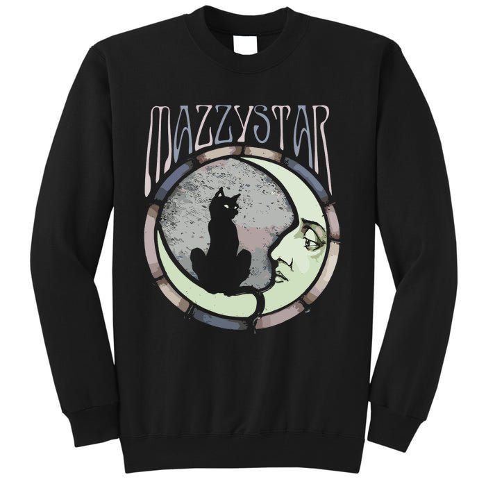 Mazzy Star Moon And Cat Tall Sweatshirt