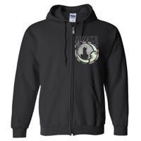 Mazzy Star Moon And Cat Full Zip Hoodie