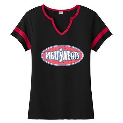 Meat Sweats Ladies Halftime Notch Neck Tee