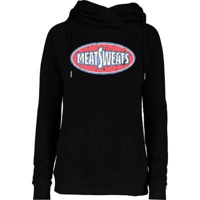 Meat Sweats Womens Funnel Neck Pullover Hood