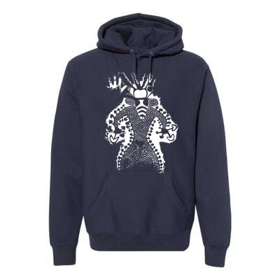 Mushroom Shaman Man 11000 Year Old Premium Hoodie