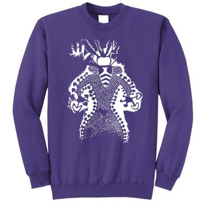 Mushroom Shaman Man 11000 Year Old Sweatshirt