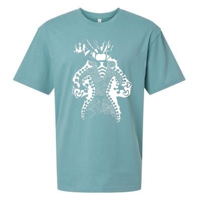 Mushroom Shaman Man 11000 Year Old Sueded Cloud Jersey T-Shirt