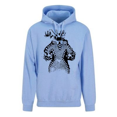 Mushroom Shaman Man 11000 Year Old Unisex Surf Hoodie